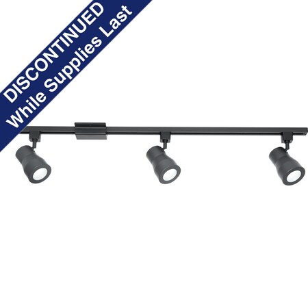 Progress Lighting AC LED Track Kit with 3 Large Track Heads P900003-031-27